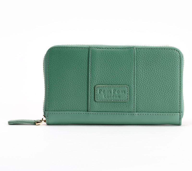 Pom Pom London Leather Continental Chelsea Wallet — View 15