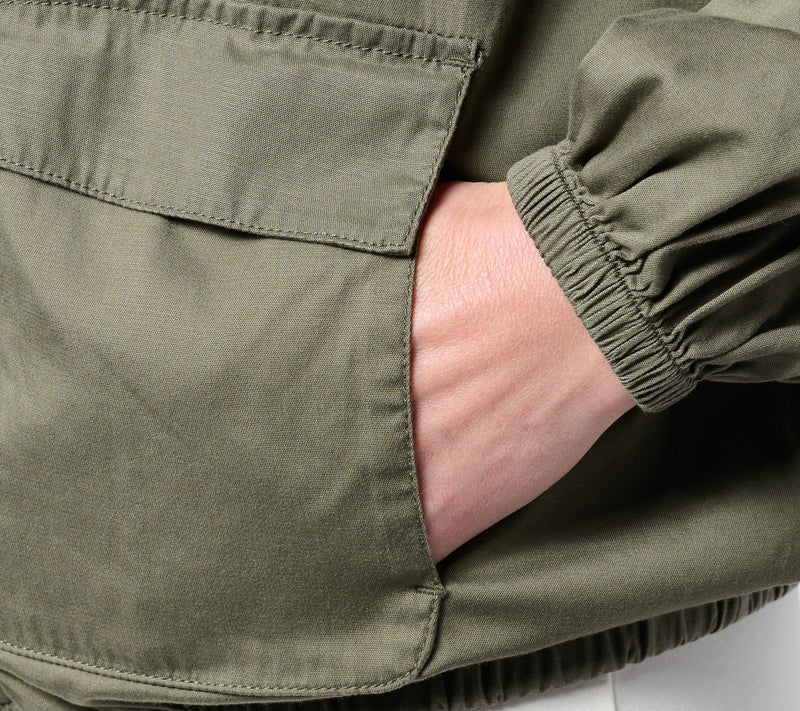 Martha Stewart Signature Puff Sleeve Hooded Jacket — View 12