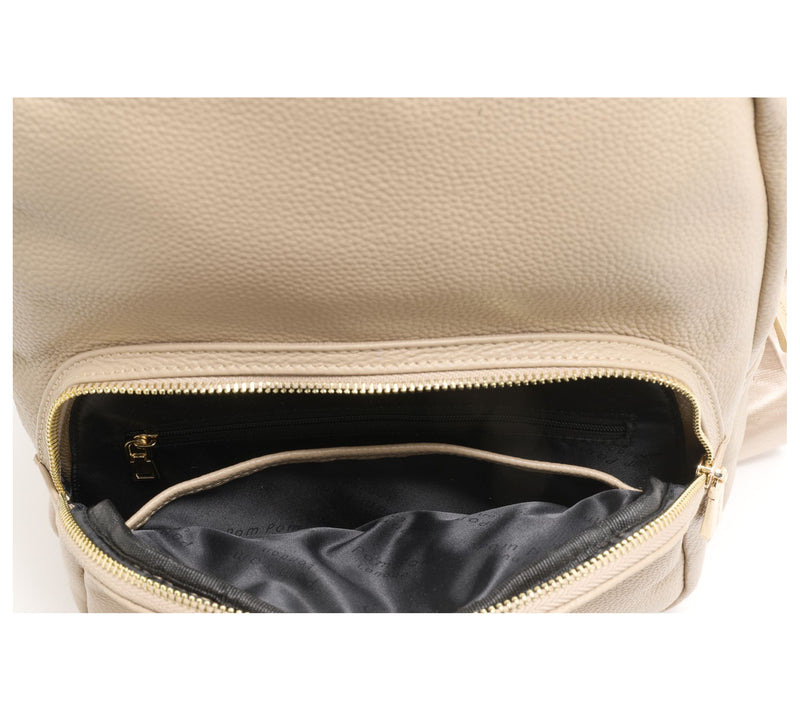 Pom Pom London Leather Richmond Backpack — View 16