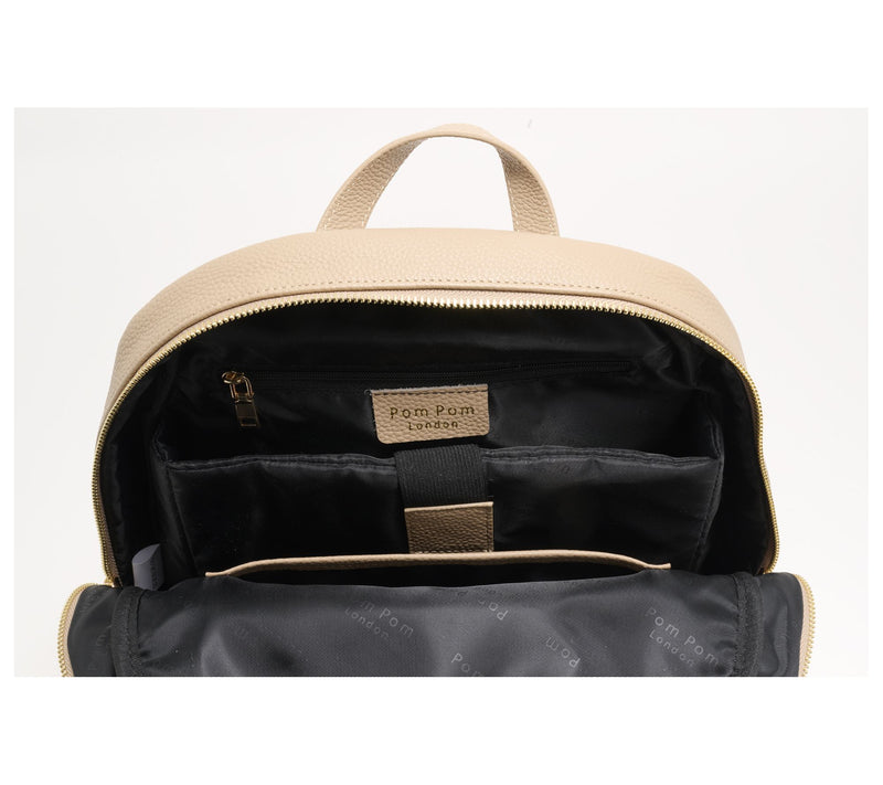 Pom Pom London Leather Richmond Backpack — View 15