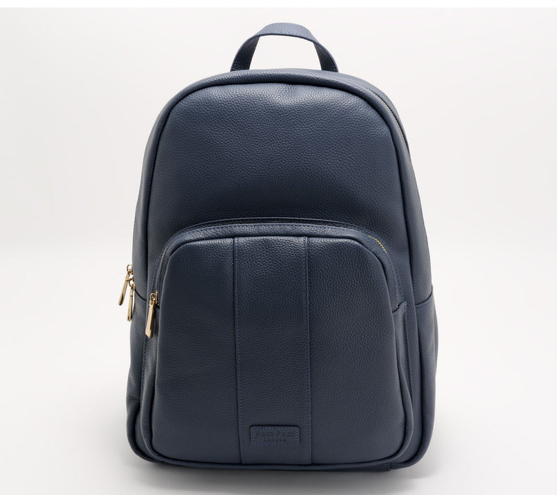 Pom Pom London Leather Richmond Backpack — View 11