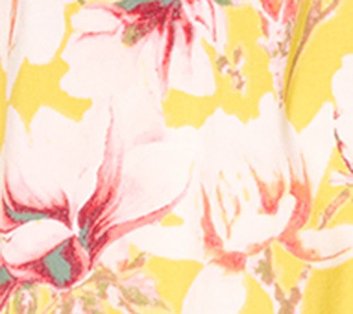 Martha Stewart Signature Woven Printed Peasant Blouse — View 9