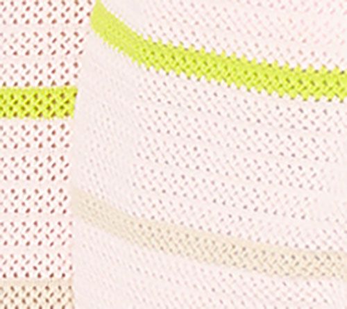 Belle Beach by Kim Gravel Palm Beach 100% Cotton Stripe Zip Cardigan — View 2