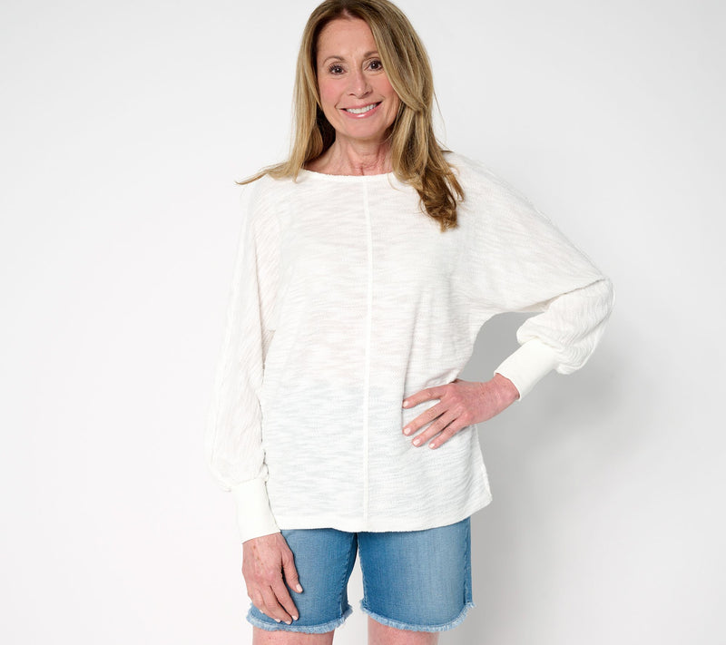 Belle Beach by Kim Gravel Palm Beach Preppy Slouchy Top — View 13
