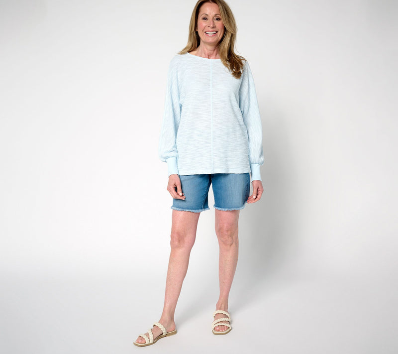 Belle Beach by Kim Gravel Palm Beach Preppy Slouchy Top — View 5