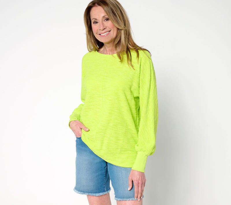 Belle Beach by Kim Gravel Palm Beach Preppy Slouchy Top — View 14