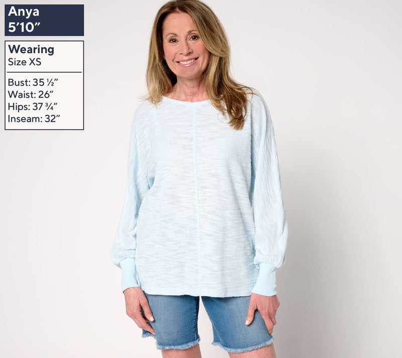 Belle Beach by Kim Gravel Palm Beach Preppy Slouchy Top — View 3