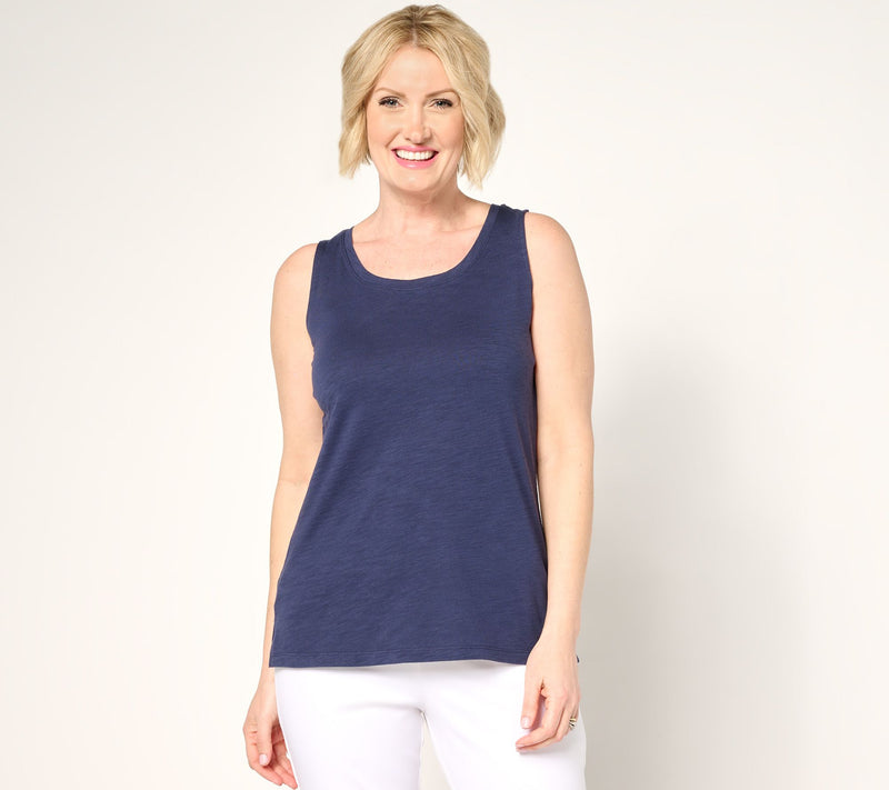 Belle Beach by Kim Gravel Beach Club Slub Knit Tank — View 17