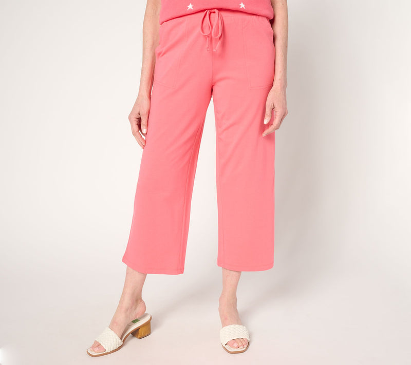 Belle by Kim Gravel Regular TripleLuxe Knit Cropped Pants — View 16