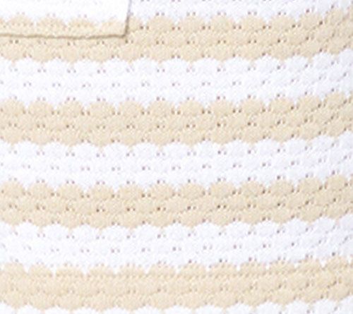 Belle by Kim Gravel Nautical Knit 5" Striped Shorts — View 4