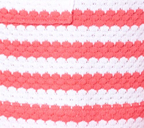 Belle by Kim Gravel Nautical Knit 5" Striped Shorts — View 2