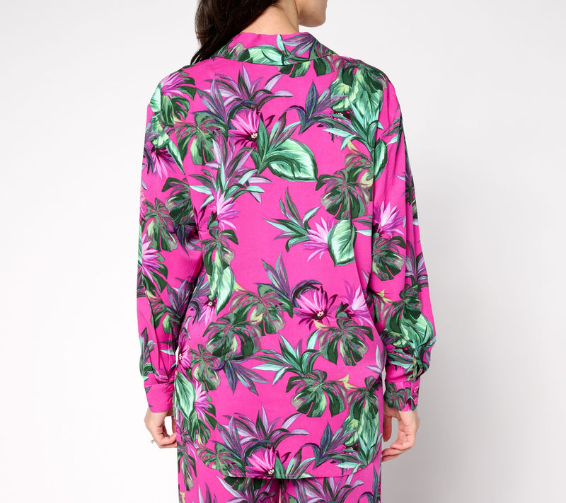 Brandis Dress Out Loud Duet Dressing Long Sleeve Printed Blouse — View 12