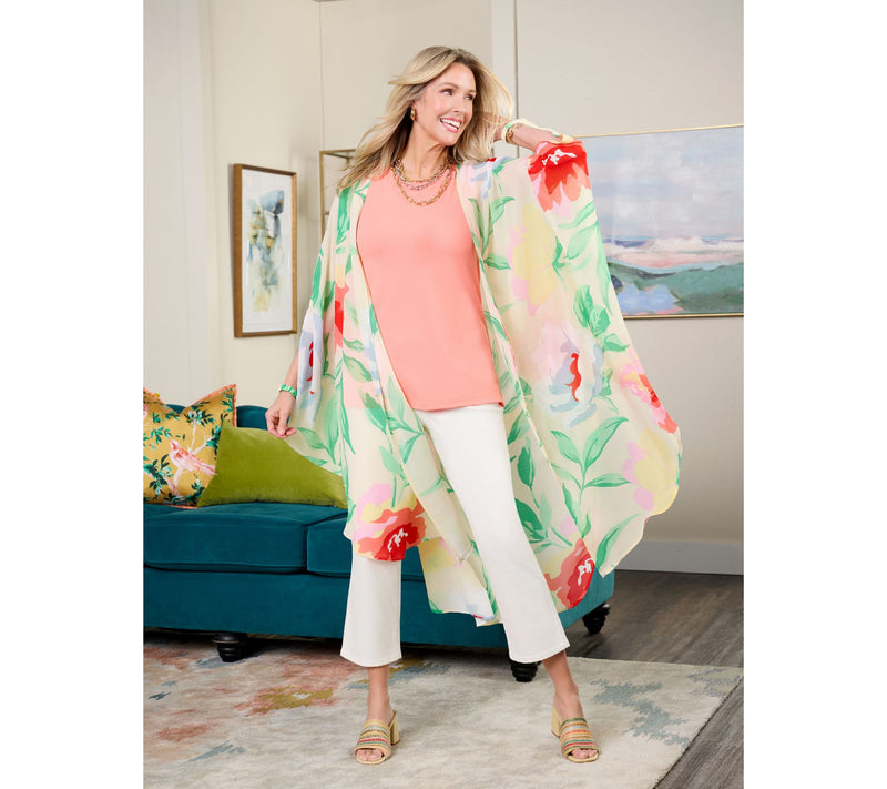 Brandis Dress Out Loud Bora Bora Bestie Paradise Long Topper — View 12