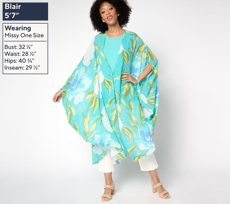 Brandis Dress Out Loud Bora Bora Bestie Paradise Long Topper — View 8