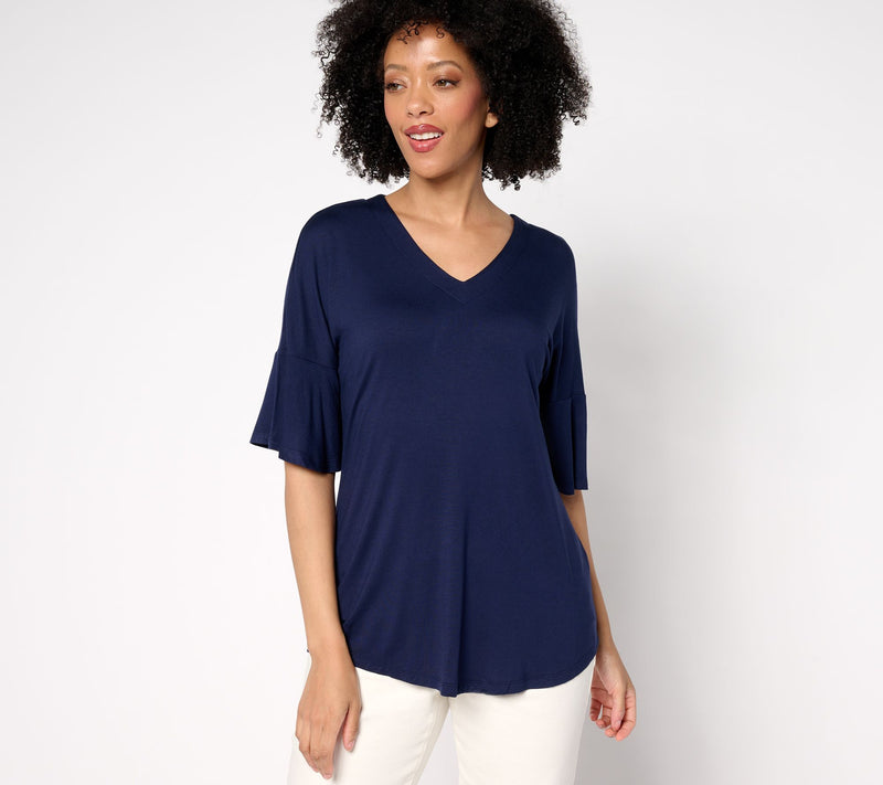 Brandis Dress Out Loud Flutter Sleeve Top — View 12