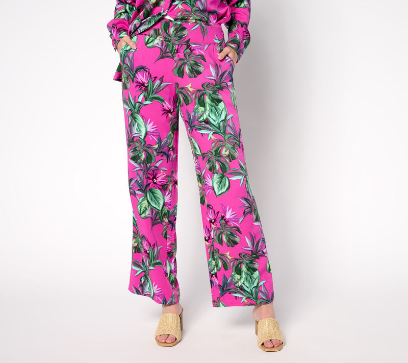 Brandis Dress Out Loud Regular Duet Dressing Print or Solid Pants — Main view