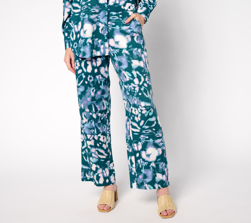 Brandis Dress Out Loud Petite Duet Dressing Print or Solid Pants — View 11