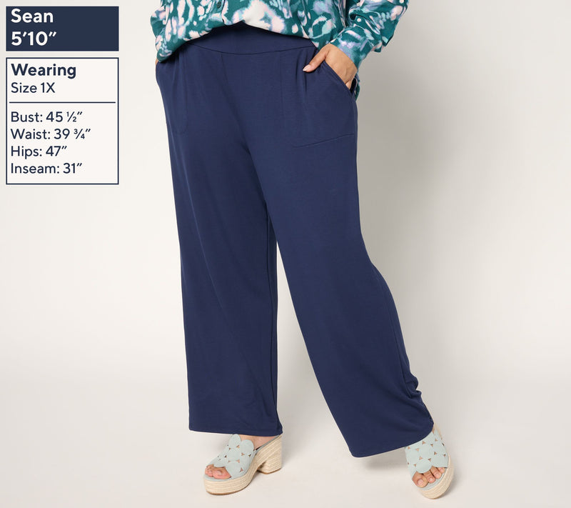 Brandis Dress Out Loud Regular Acquitted Knit Relaxed Pants — View 4