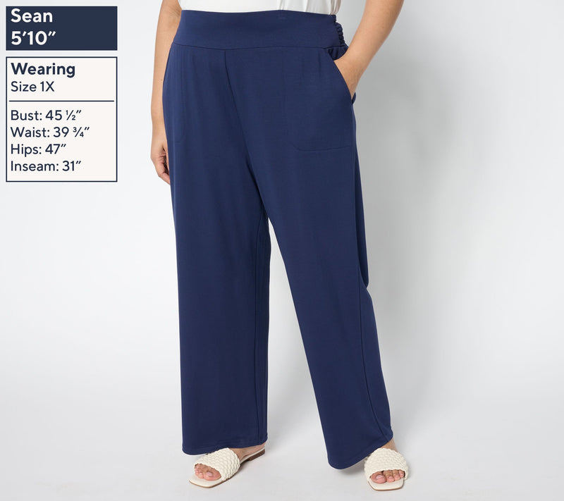 Brandis Dress Out Loud Petite Acquitted Knit Relaxed Pants — View 4