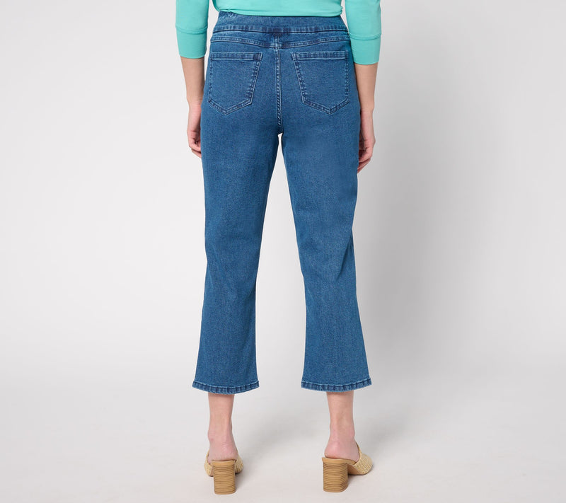 Brandis Dress Out Loud Regular De Novo Denim Cropped Jeans — View 6