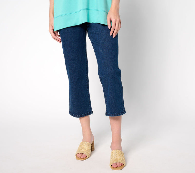 Brandis Dress Out Loud Regular De Novo Denim Cropped Jeans — View 10