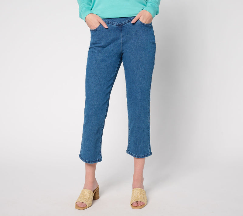 Brandis Dress Out Loud Regular De Novo Denim Cropped Jeans — Main view