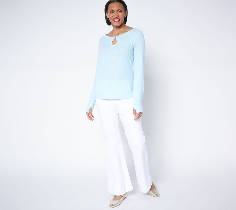 Me by Jennie Garth Frankie Lou Long Sleeve Tee — View 8