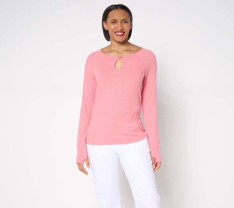 Me by Jennie Garth Frankie Lou Long Sleeve Tee — View 3
