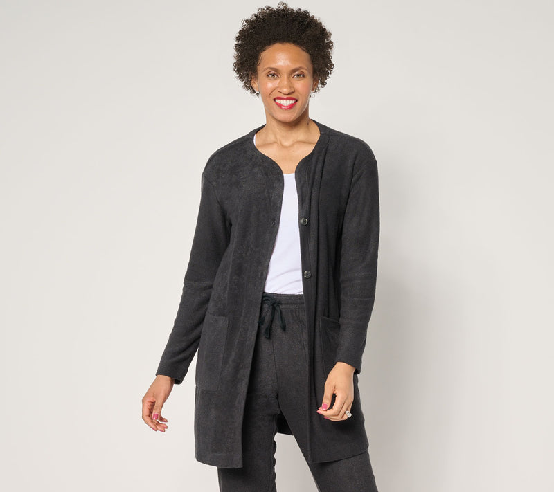 Modern Soul x Anybody Comfort Soul Terry Novelty Cardigan — View 5