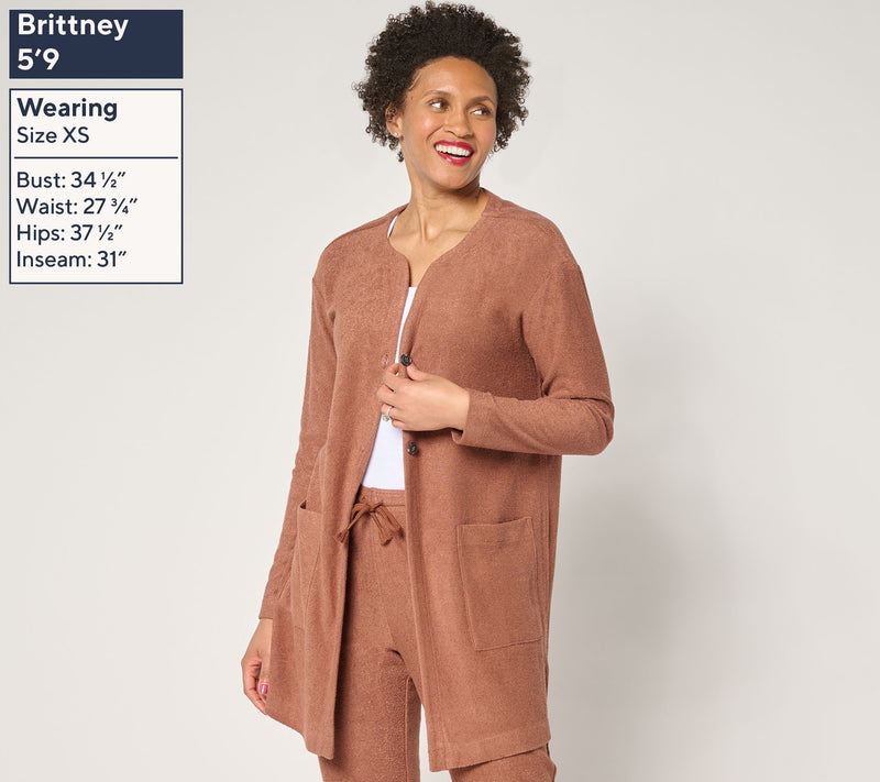 Modern Soul x Anybody Comfort Soul Terry Novelty Cardigan — View 11