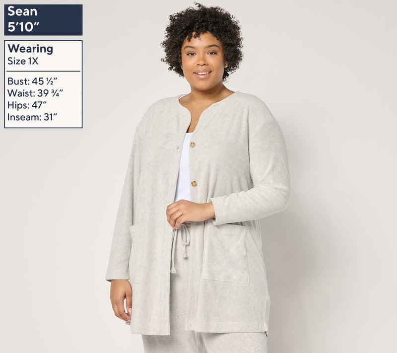 Modern Soul x Anybody Comfort Soul Terry Novelty Cardigan — View 10