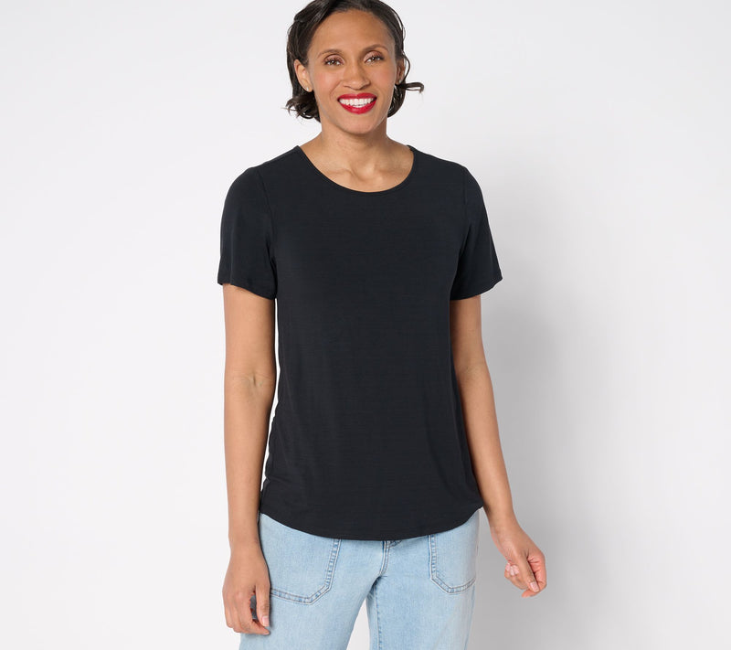 Modern Soul x Anybody Soothing Jersey Crewneck Tee w/ Support System — View 7