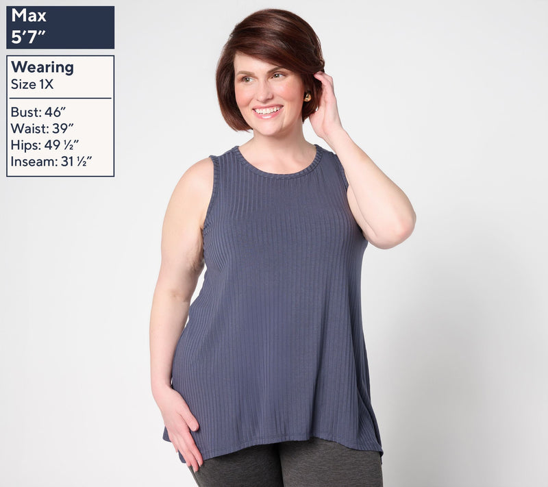 Modern Soul x Anybody Radiant Rib Swing Tank with Support System — View 12