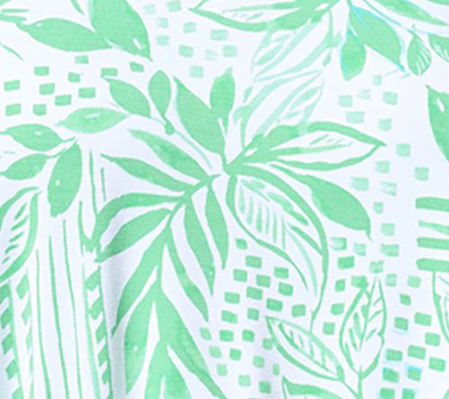 Belle by Kim Gravel Rayon Spandex Paradise Elbow Sleeve Tunic — View 8