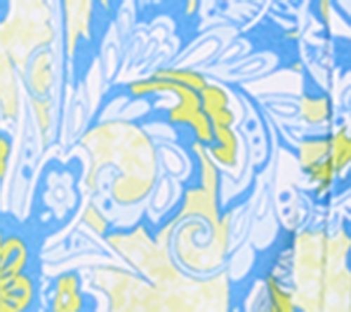 Belle by Kim Gravel Rayon Spandex Pintuck Tassel Top — View 10
