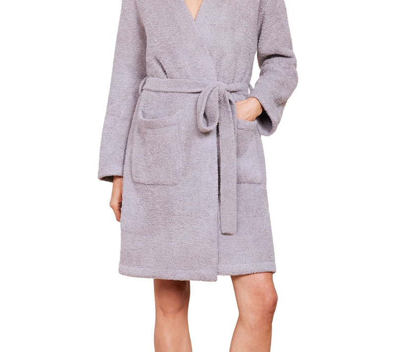 Barefoot Dreams CozyChic Solid Knee-Length Robe — Main view