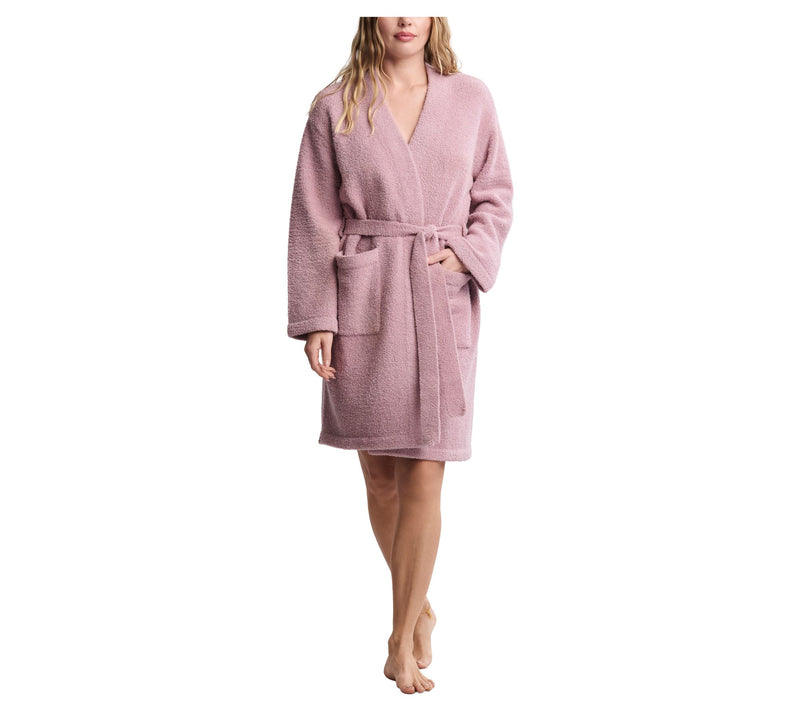 Barefoot Dreams CozyChic Solid Knee-Length Robe — View 18