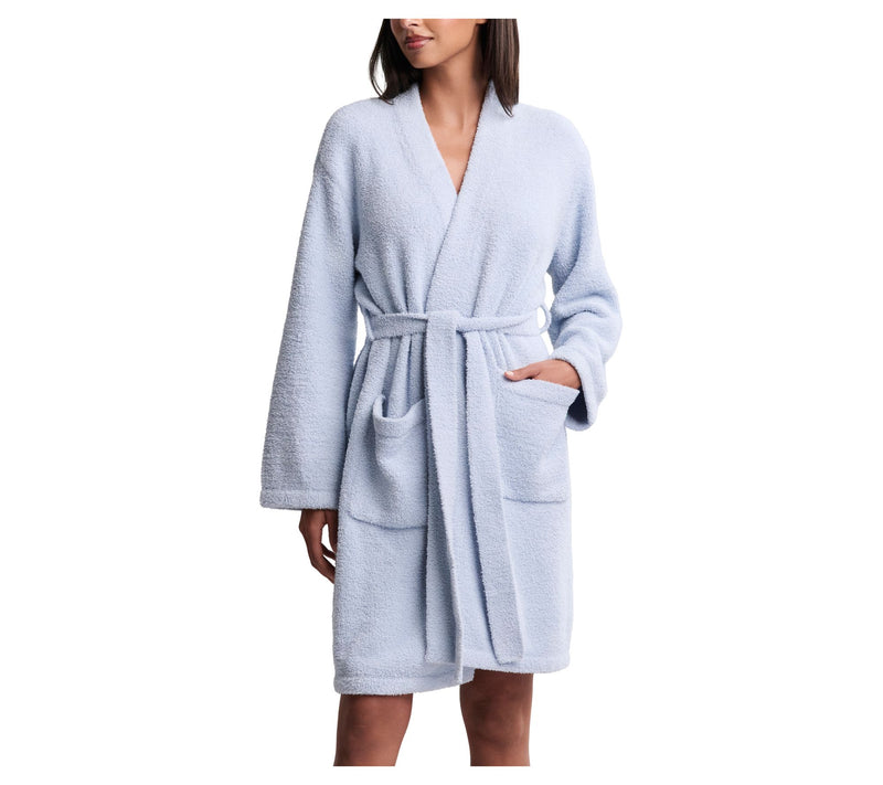 Barefoot Dreams CozyChic Solid Knee-Length Robe — View 23