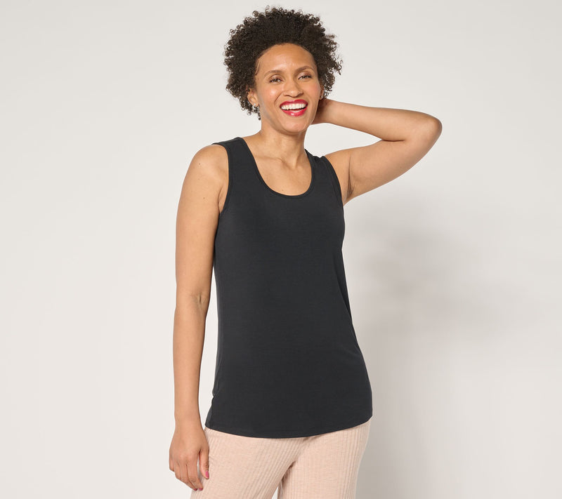 Modern Soul x Anybody Soothing Jersey Tank with Support System — View 7