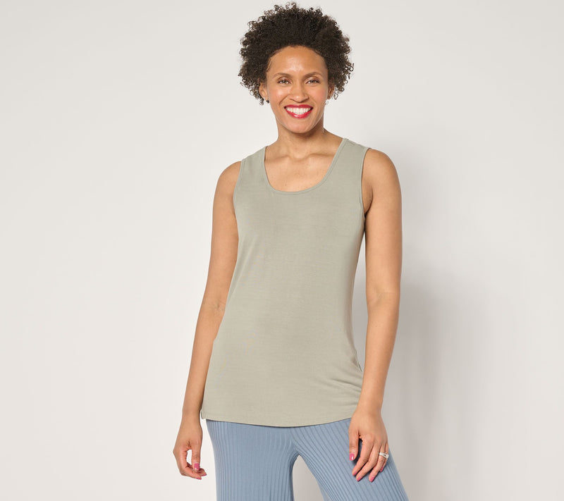 Modern Soul x Anybody Soothing Jersey Tank with Support System — View 5