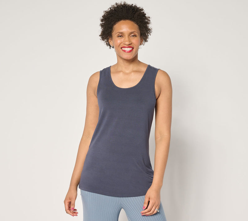 Modern Soul x Anybody Soothing Jersey Tank with Support System — Main view