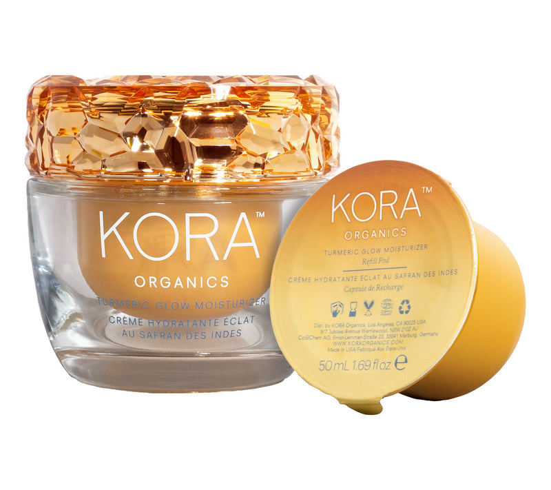 KORA Organics Turmeric Glow Moisturizer RefillPod — View 2