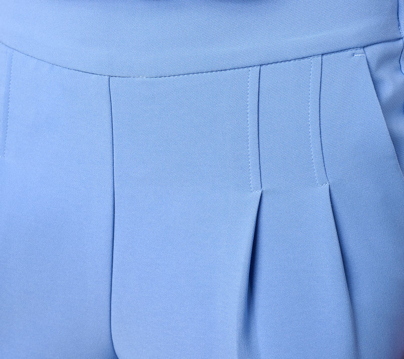 Isaac Mizrahi Live! Petite Stretch Crepe Tapered Leg Crop Pants — View 14