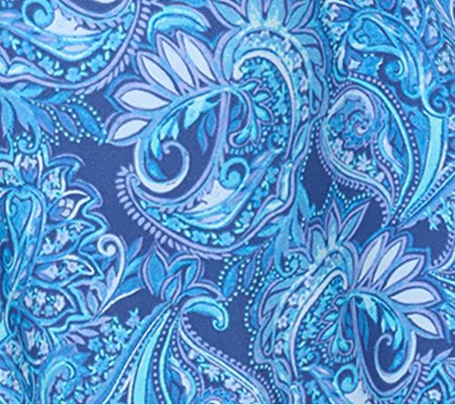 Isaac Mizrahi Live! Regular Printed Scuba Crepe Midi Skirt — View 9