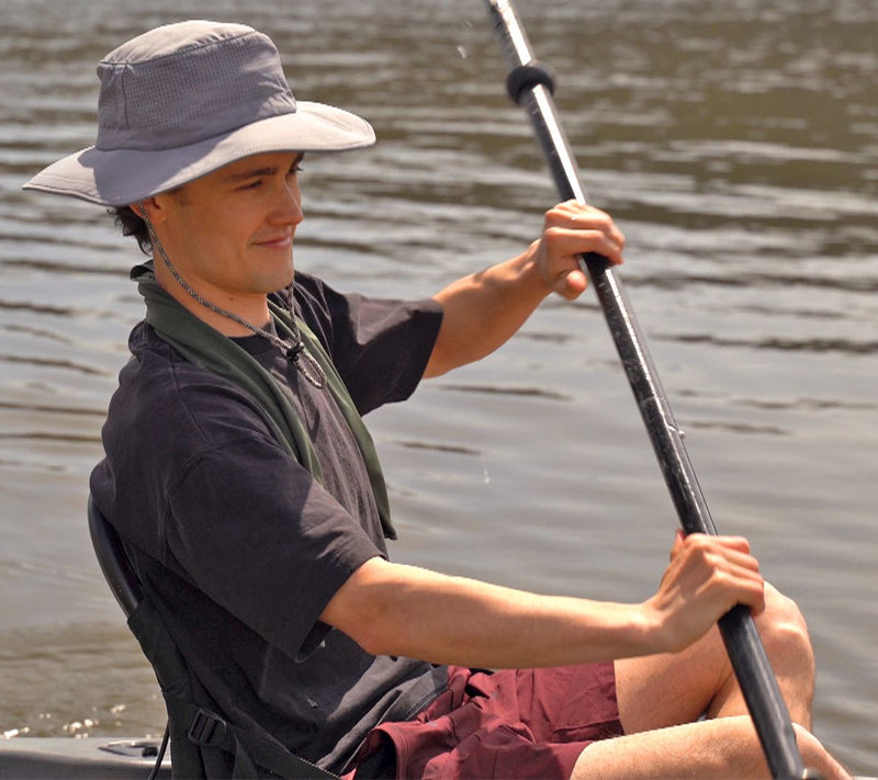 MISSION UPF50 Cooling Wide Brim Hat & 2 MAX+ Cooling Towels — View 12