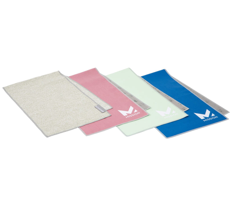 MISSION Set of 4 UPF50 Original Cooling Towels — View 3
