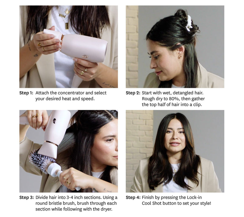 T3 Afar Lightweight Travel Size Hair Dryer — View 5