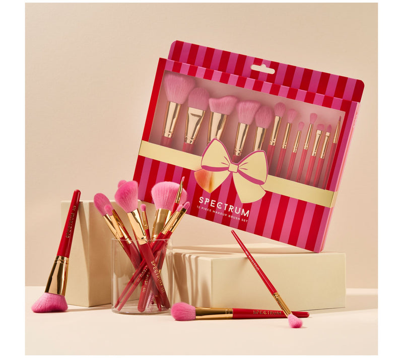 Spectrum Brush Crush 12-P iece Makeup Bru sh Set — View 4