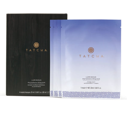 TATCHA Luminous Deep Hydration Masks, Set of 4