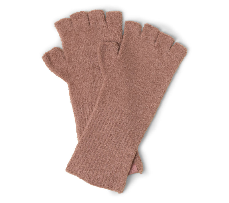 Barefoot Dreams CozyChic Lite Fingerless Gloves — View 4